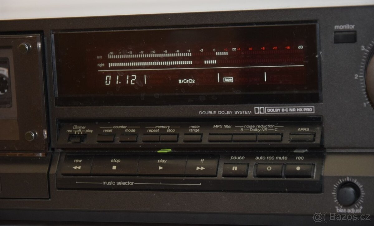 Tape deck TECHNICS RS-B765, 3 hlavy, CLASS AA, Quartz DD - 5
