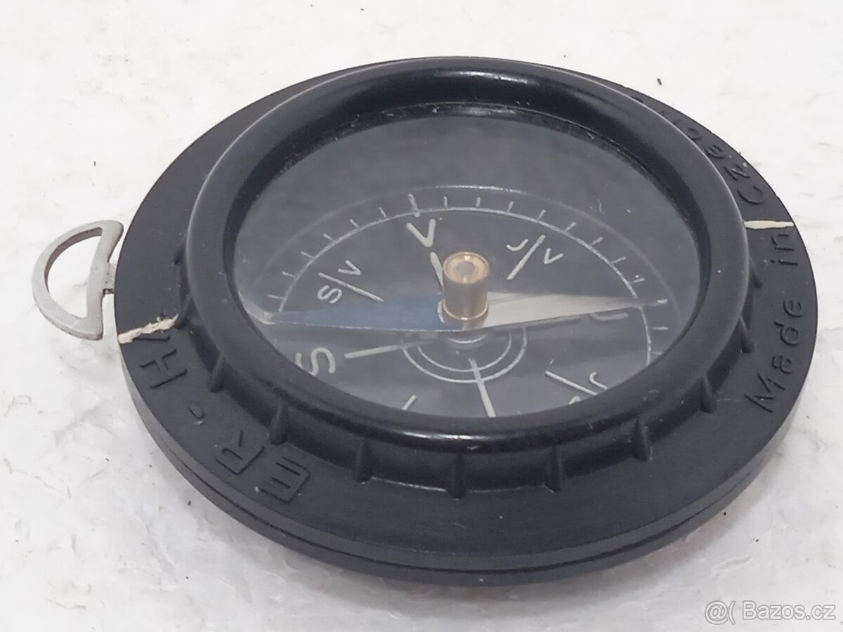 Bakelitový retro kompas ER-HA ČSSR - 5