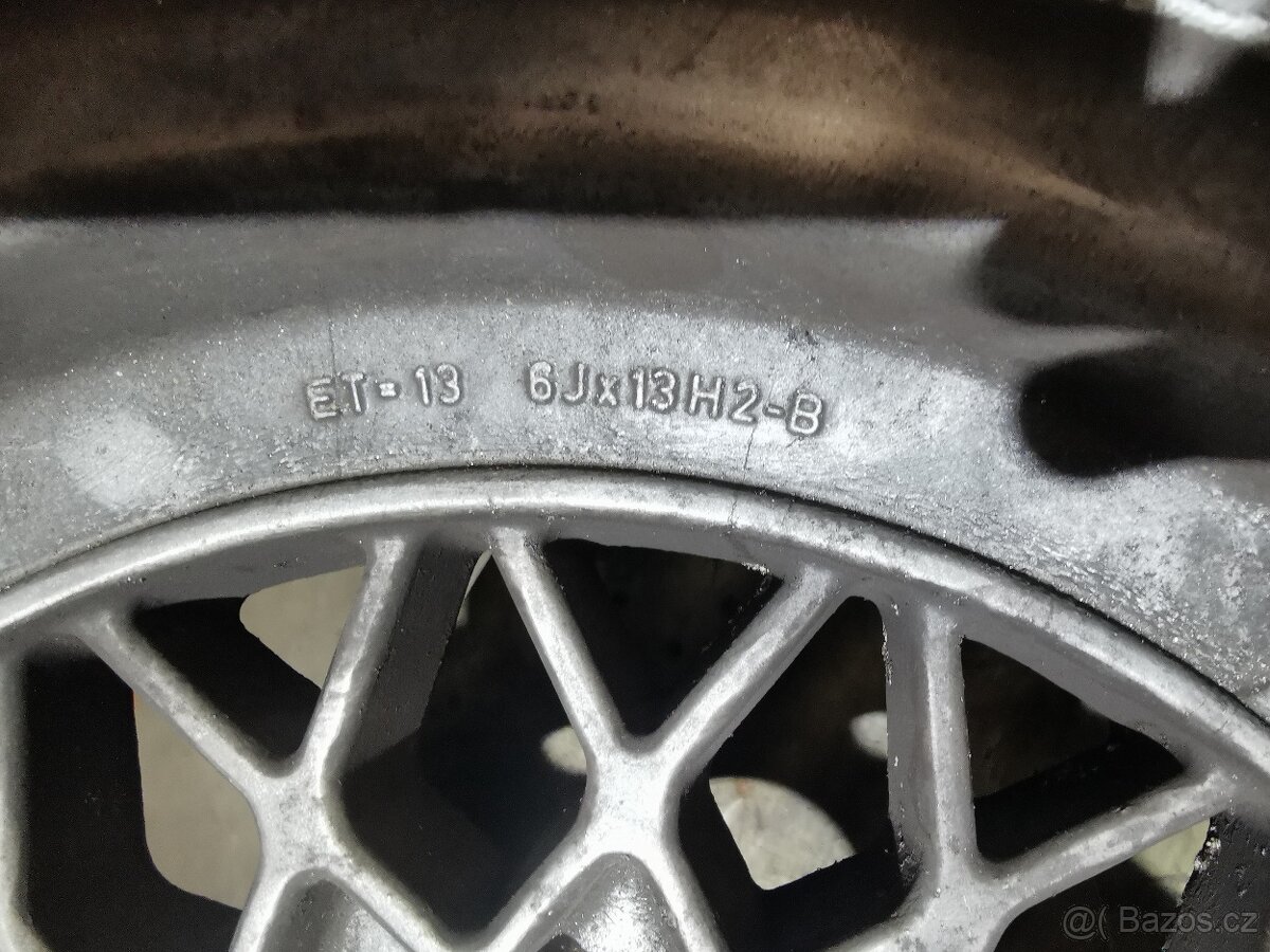 Prodám jeden kus Mahle BBS 4x100 R13 - 5