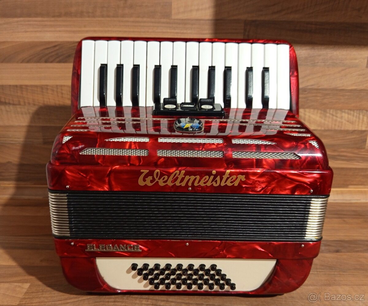 Akordeon (harmonika, heligonka) Weltmeister Elegance - 5