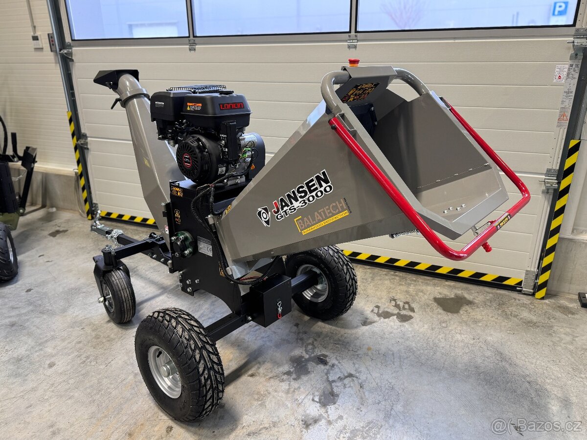 Štěpkovač dřeva a větví GTS-3000 - 5