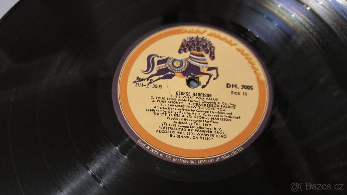 LP George Harrison - thirty three & 1/30 - 5