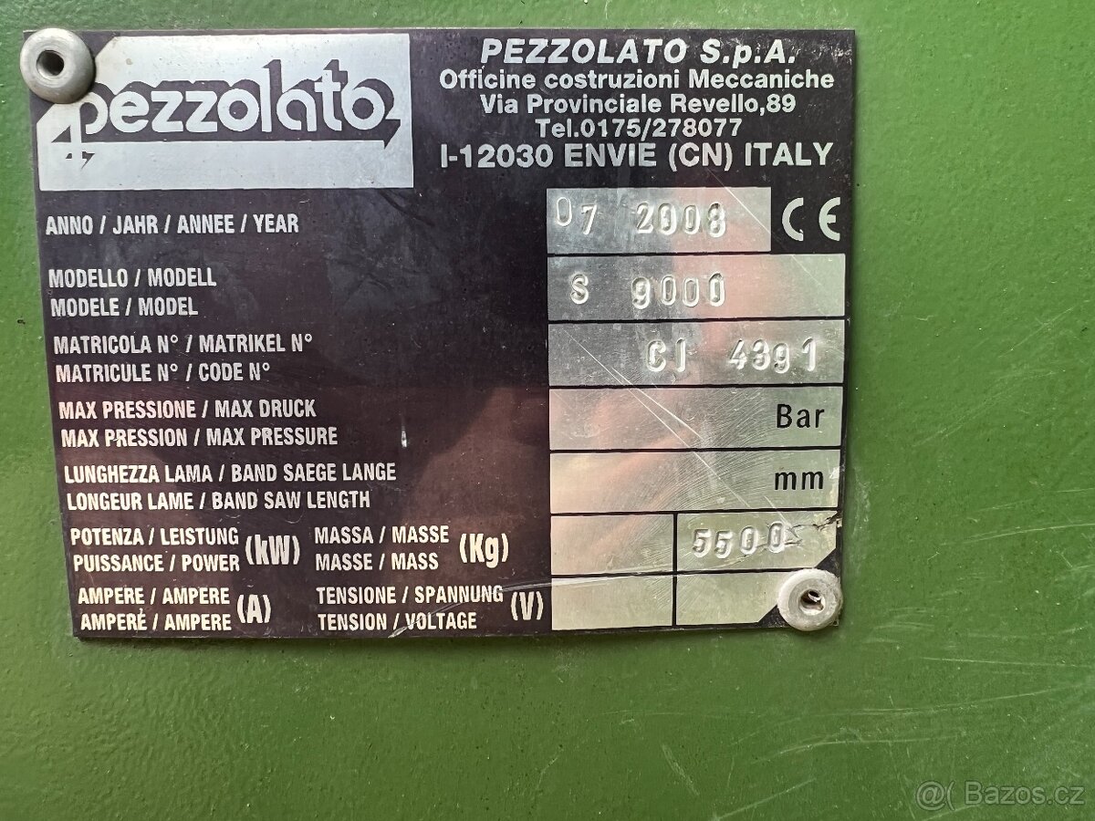Drtič haluzí a kompostu - Pezzolato S9000 - 5