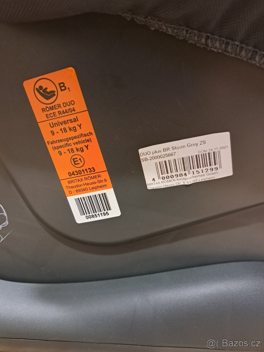 BRITAX RÖMER Duo Plus 2020 Storm grey - 5