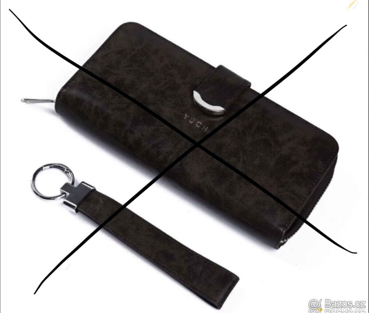 Dámská velká kožená peněženka s poutkem(zn.Vuch) - 5