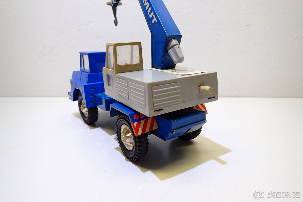 Jeřáb Mammut na setrvačník - Retro Hračky - 5