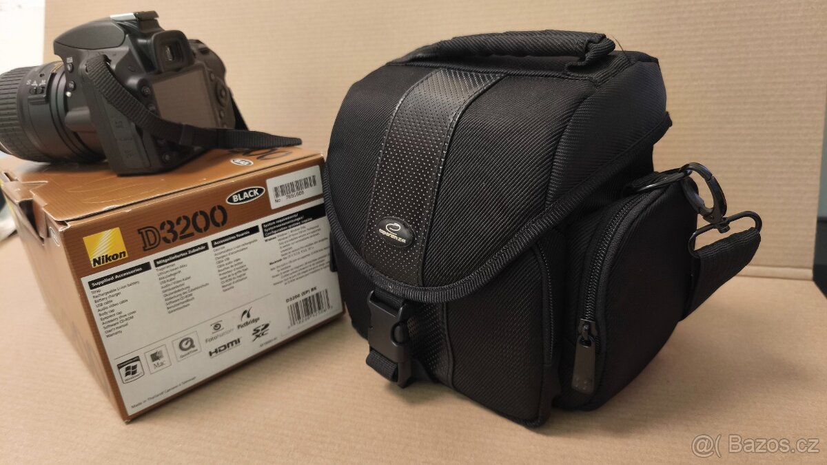 Digitálni zrcadlovka Nikon D3200 Objektiv 18-55 DX - 5