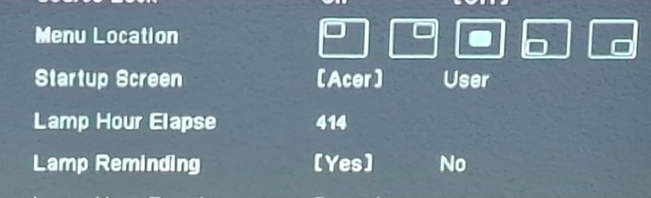 Dataprojektor ACER - 5