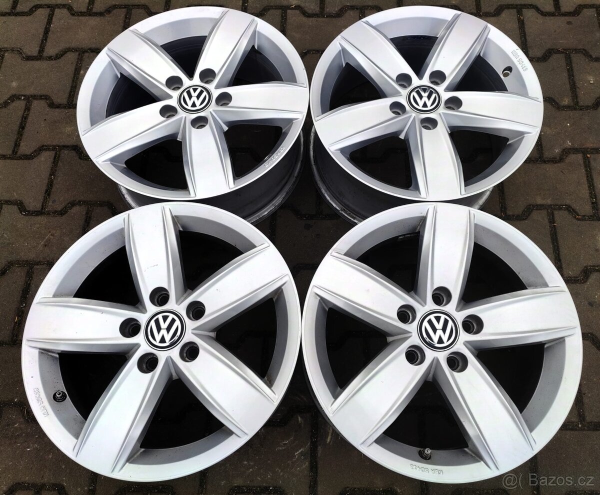 Alu kola originál Volkswagen Touran II 5x112 R16 Corvara - 5
