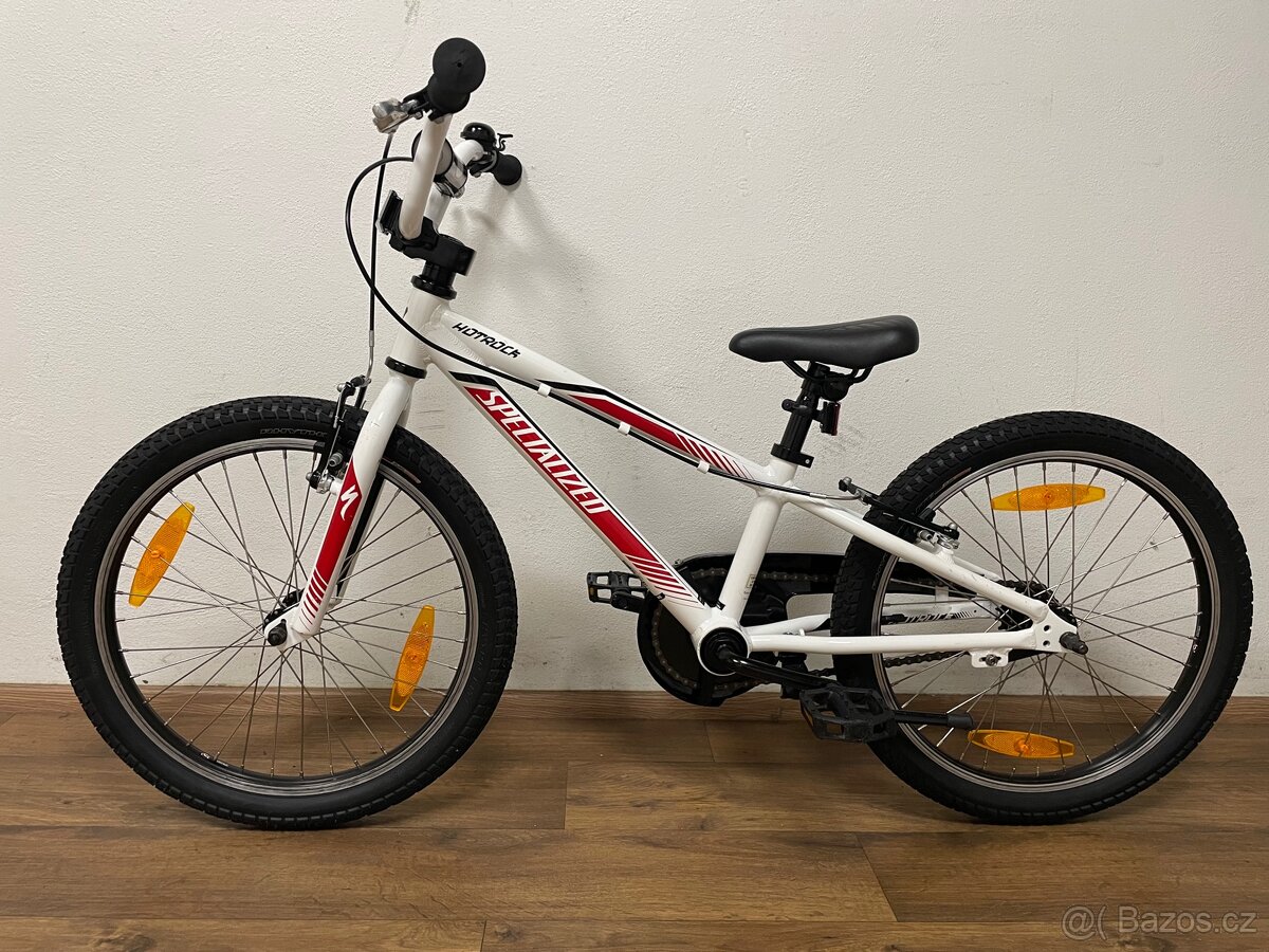 Dětské kolo Specialized Hotrock 20” Single Speed bílé - 5
