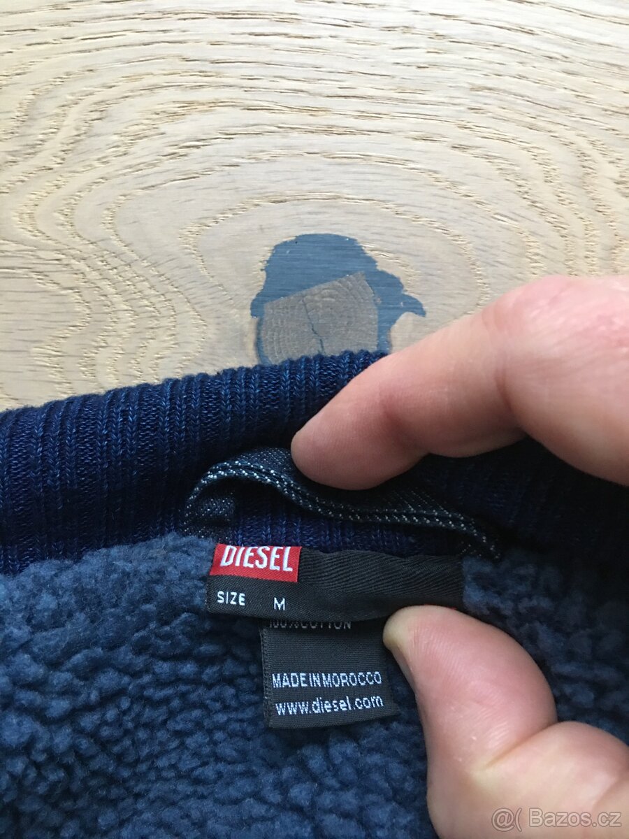 Zateplená bunda, Diesel jeans, vel.M. - 5