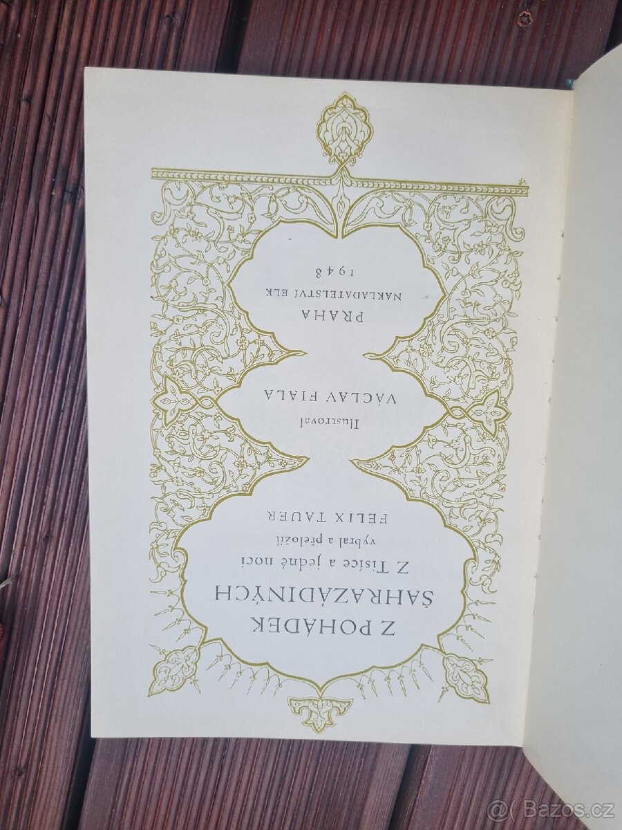 Kniha Z pohádek Šahrazádiných - 5