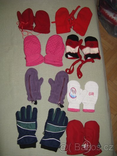 Zimní doplňky čepice, rukavice - 5