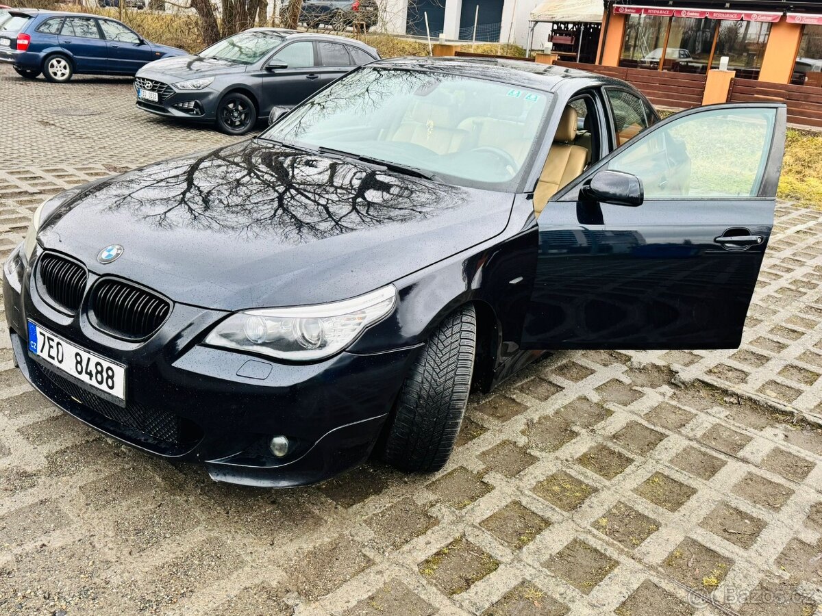 BMW E60,525d, M-paket,čip + tuning downpipe - 5
