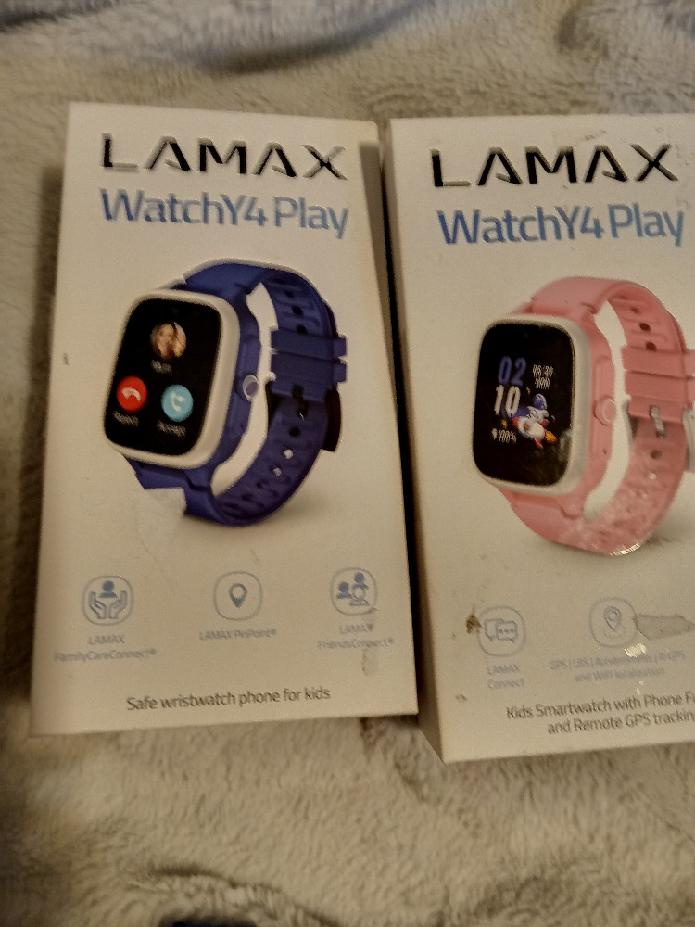 Dětské chytreé hodinky Lamax WatchY Play Pink Blue - 5