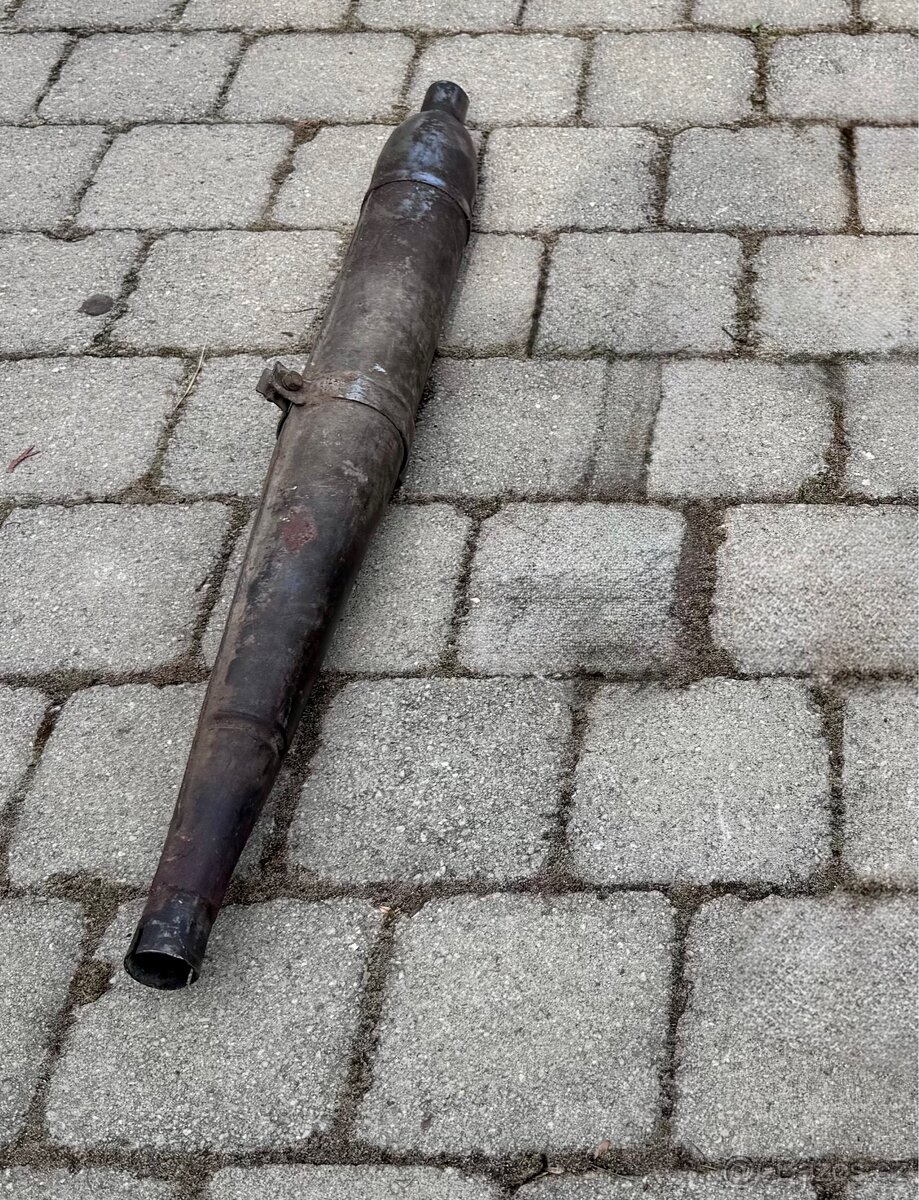 Jawa 50 pionýr, fichtl - výfuk - 5