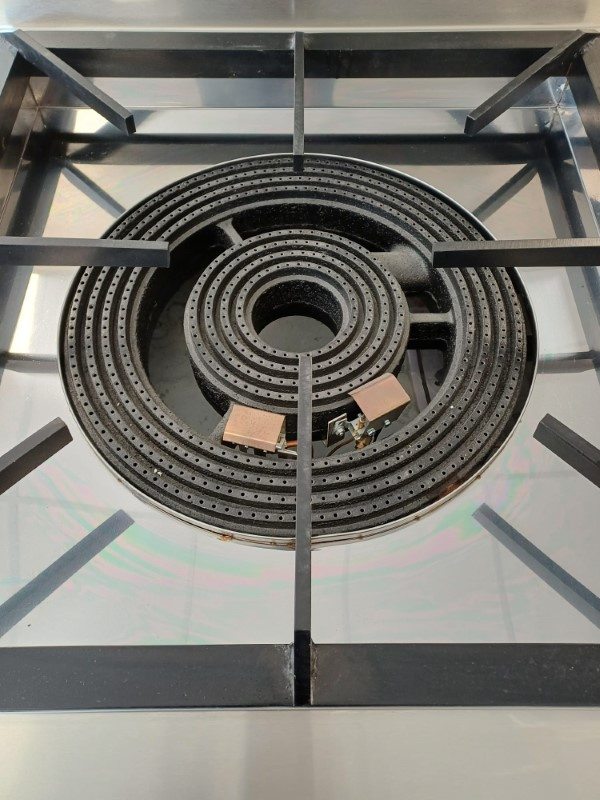 Plynový sporák XXL s paellovými hořáky 10,4kW a 27kW - 5