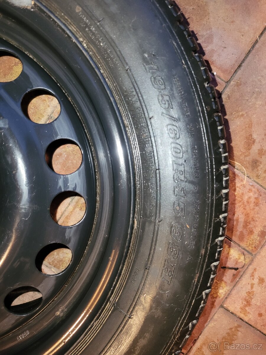 Rezervní kolo 195/60 r15 - 5