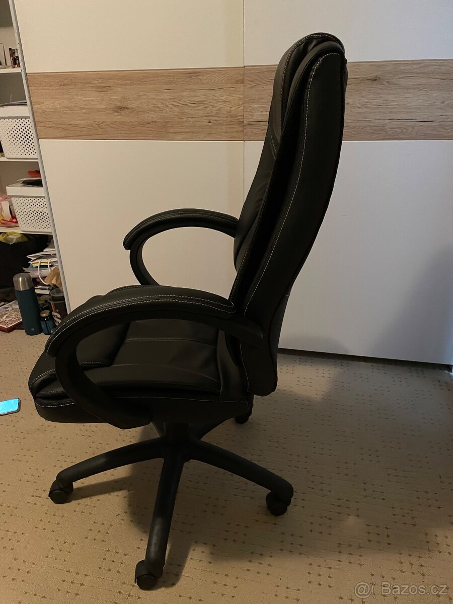 Kancelářské křeslo kožené - 5