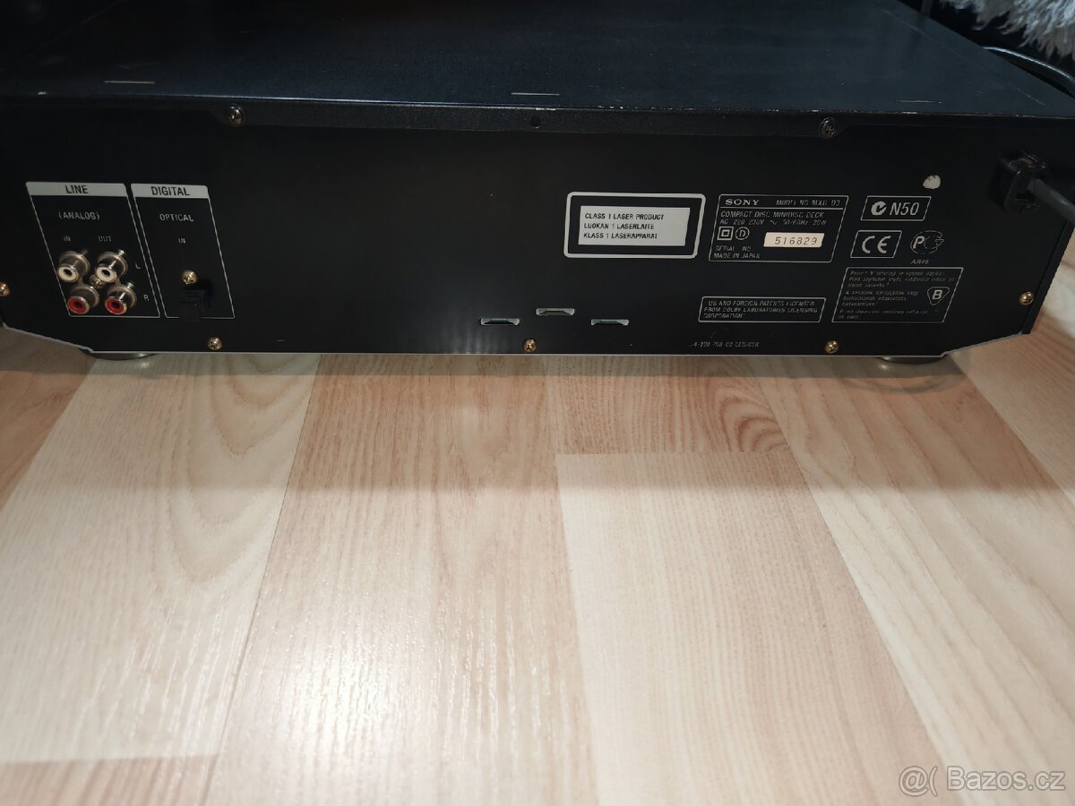 Sony MXD-D3 – kombinovaný MD/CD rekordér - 5