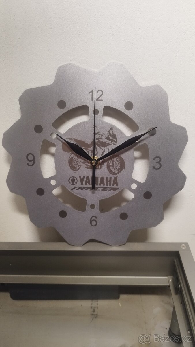 Moto hodiny kotouč,rozeta - 5