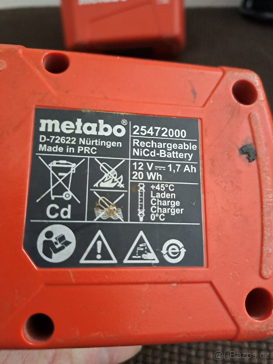 aku šroubovák METABO - 5