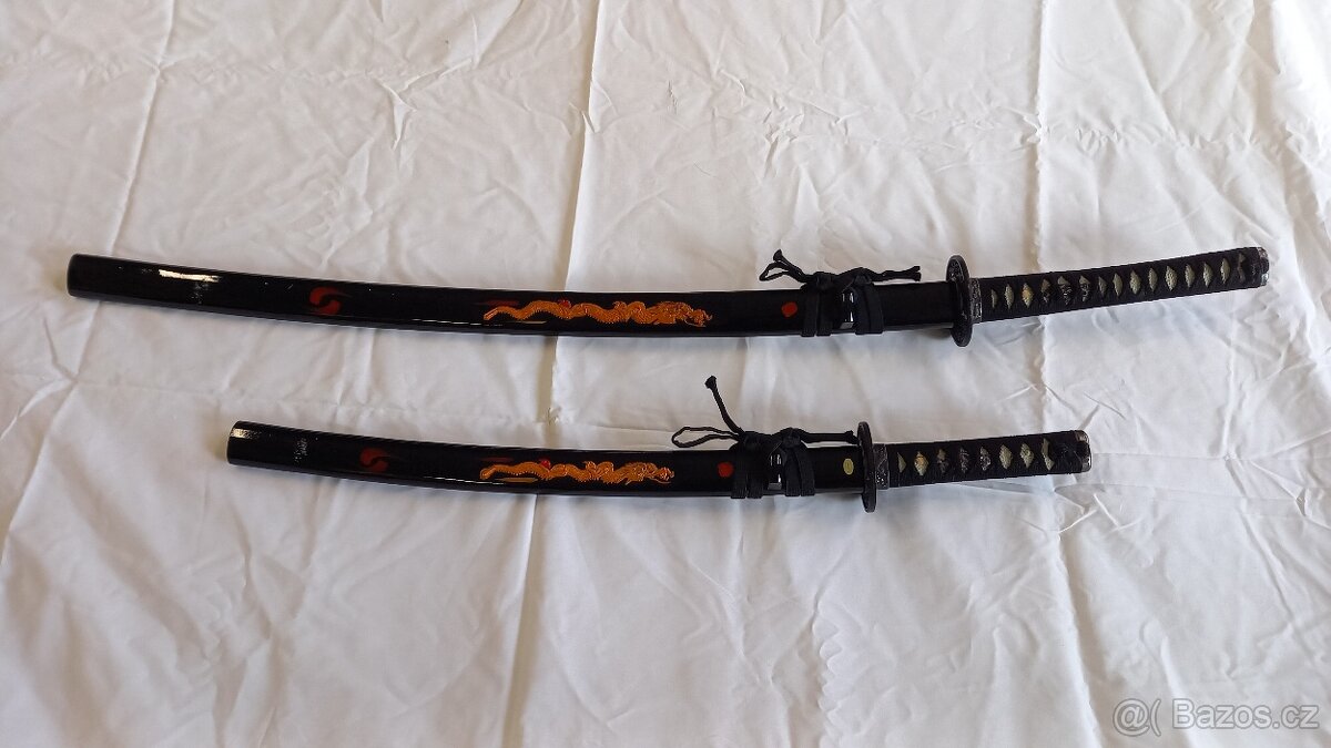 Katana + wakizashi - Made in Japan - 5