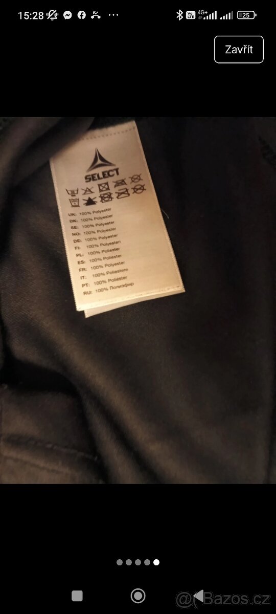 Pánská černá mikina select - 5