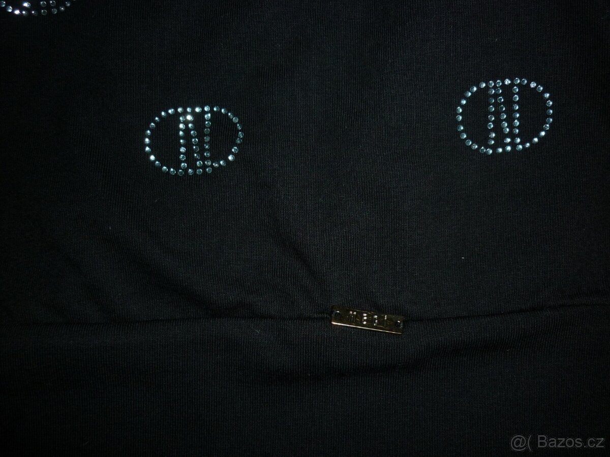 Černé dámské tričko Megi Collection - 5