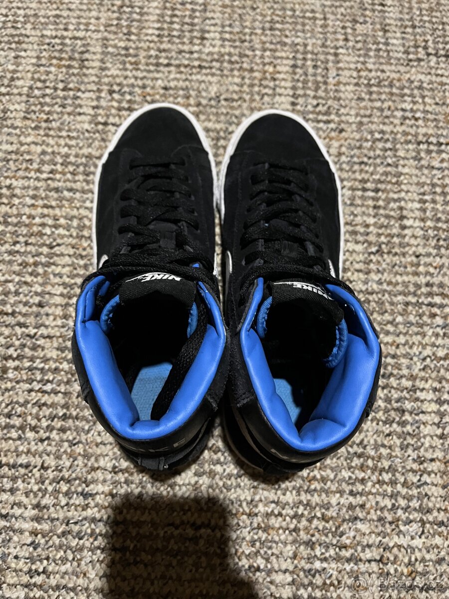 Nike Blazer Mid Black Vel 38,5 - 5