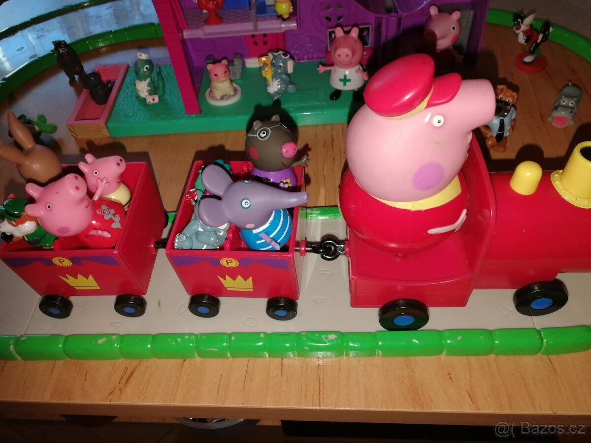 Vláček Peppa Pig, domeček - 5