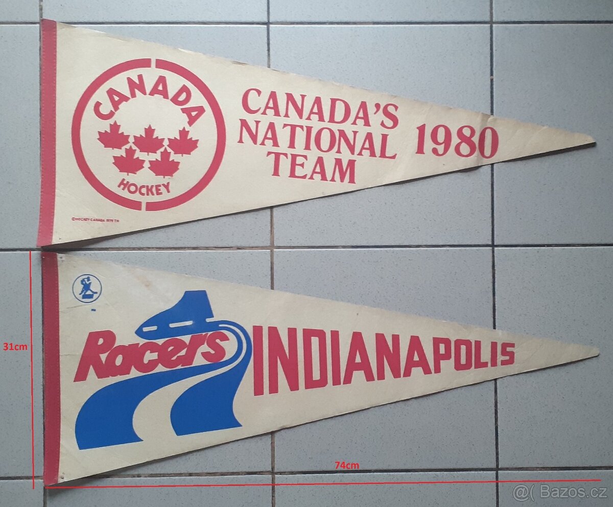 Vlajky hokej - CANADA, NHL, WHA - 5