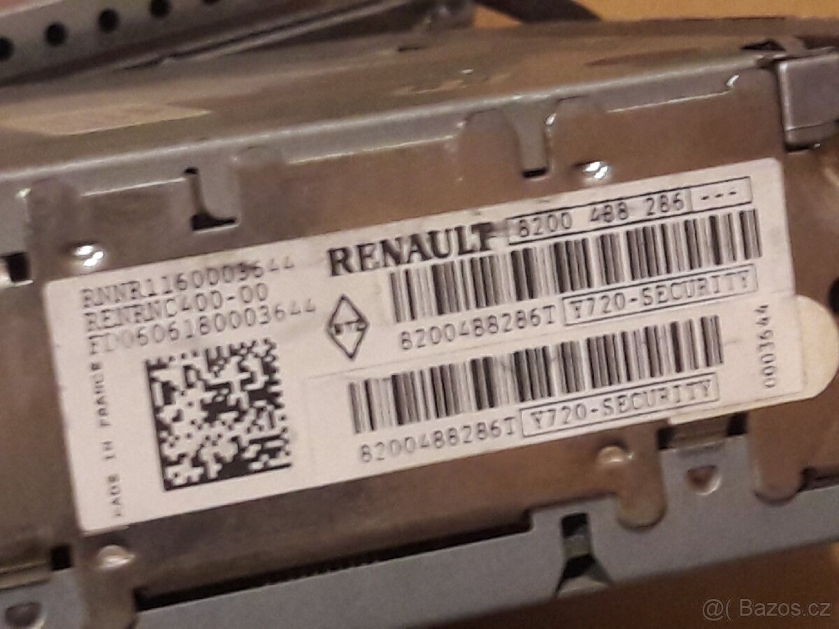 Radio s navigací Renault Trafic II - 5