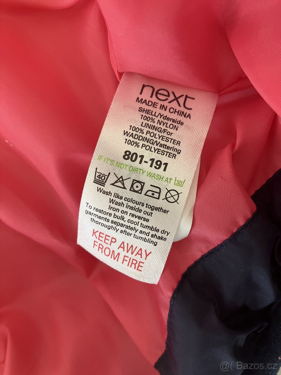 Dívčí zimní vesta Next, 5-6 let, 116 cm - 5