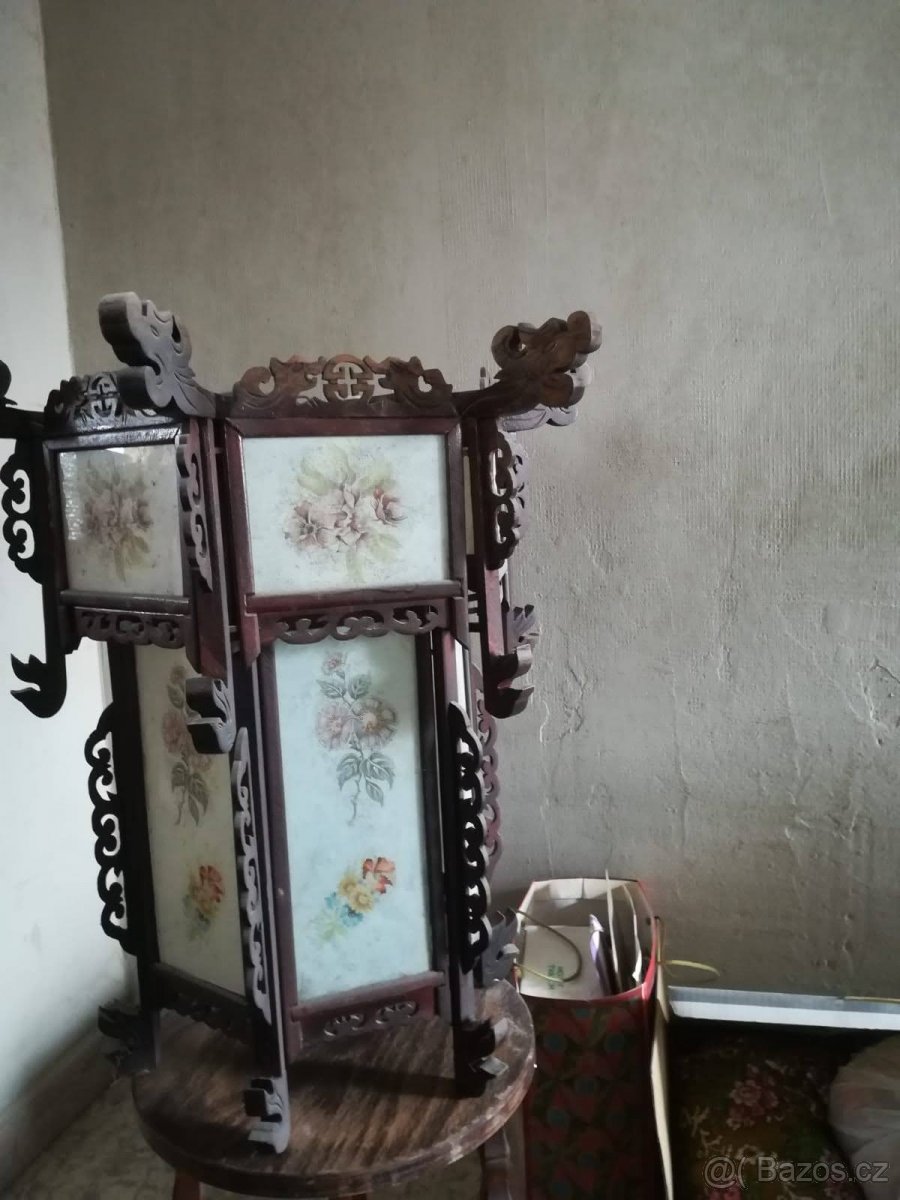 Dřevěná dekorace, asi světlo - 5