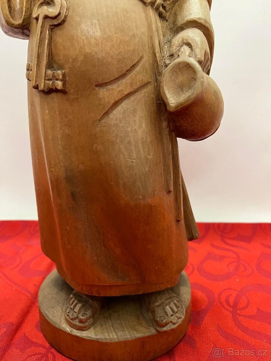 Dřevěná socha, Mnich - 5