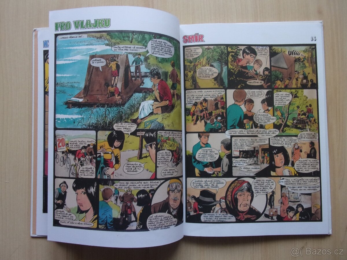 KOMIKS - MODRÁ PĚTKA, J. VERNE - PĚT NEDĚL V BALONĚ - 5