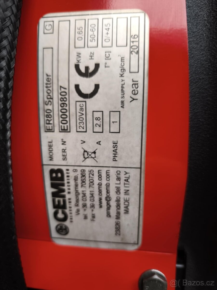 Vyvažovačka kol CEMB ER-80 Spotter - 5