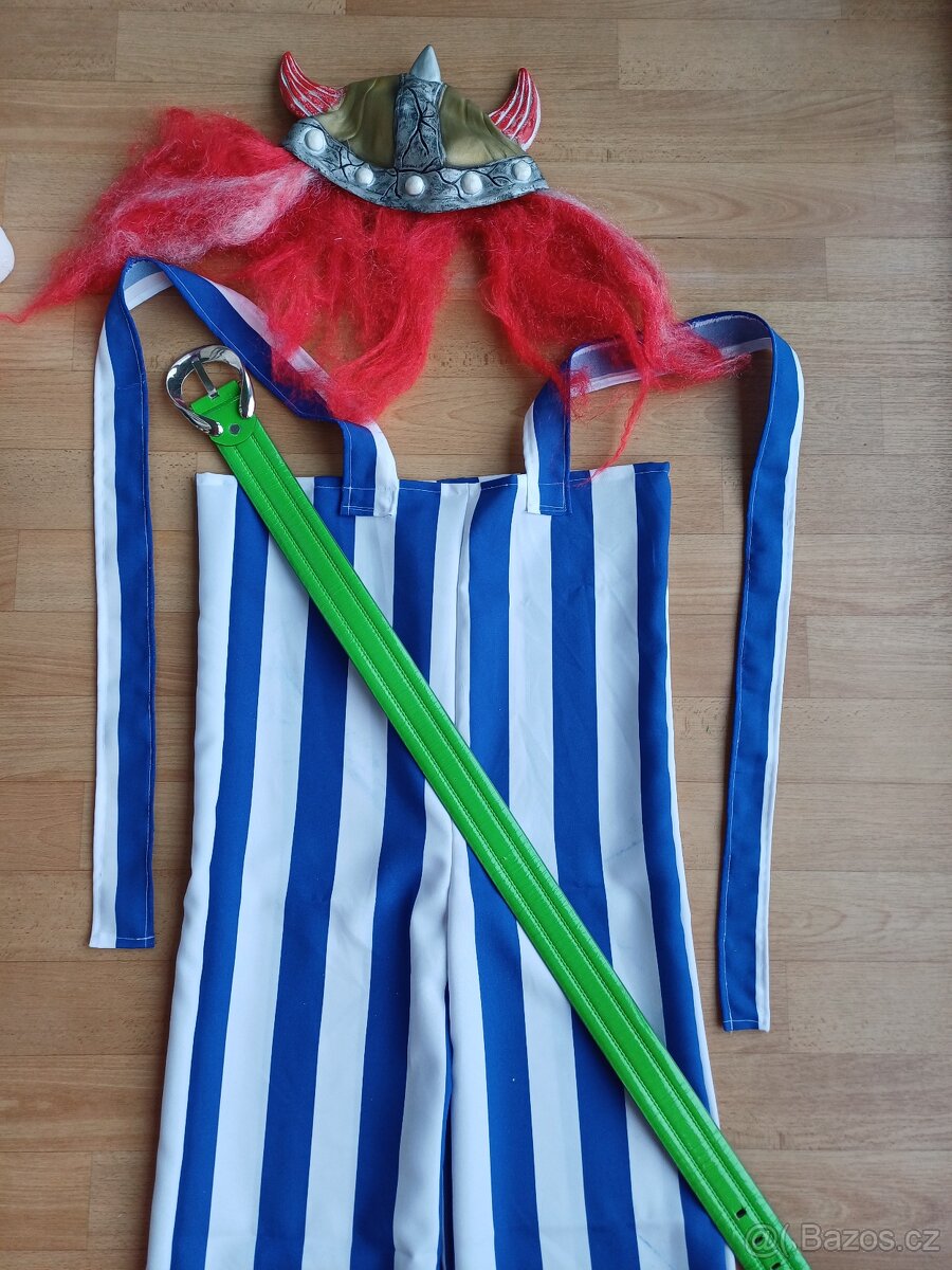 Karnevalový kostým OBELIX vel.122-134 - 5