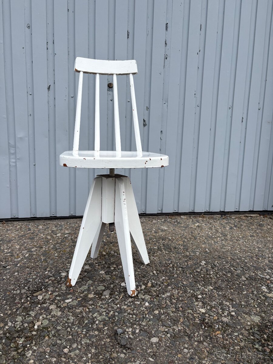 Retro otočná židle - 5