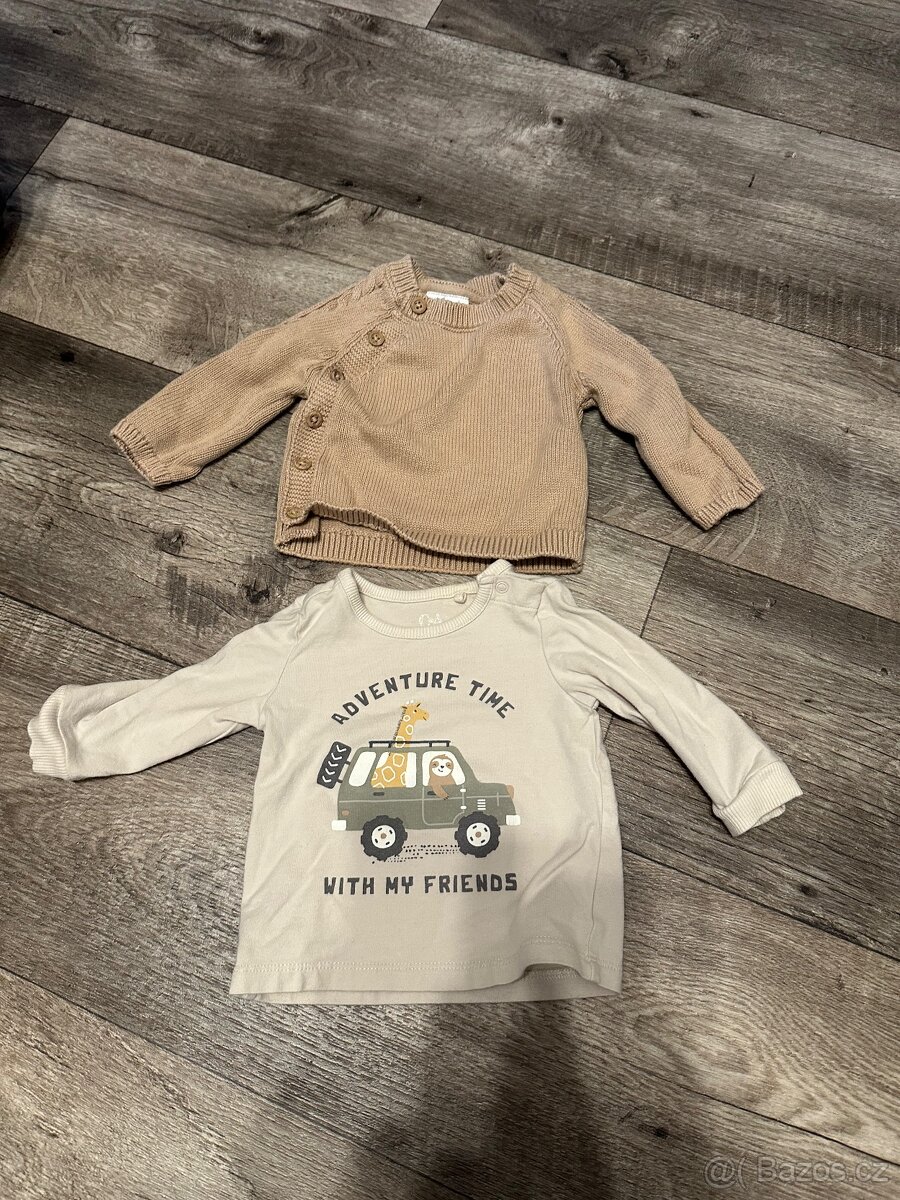 Set oblečení vel. 62 - neutrální barvy - 5