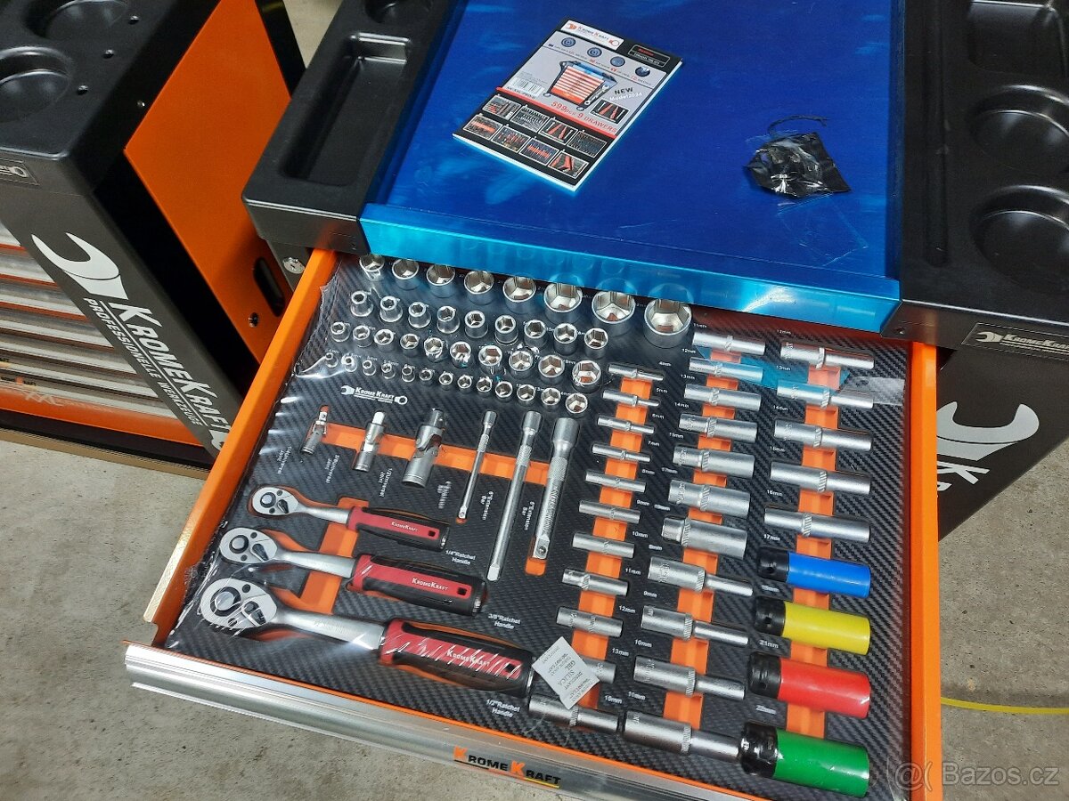 Dílenský vozík - 8 plných šuplíku - 5