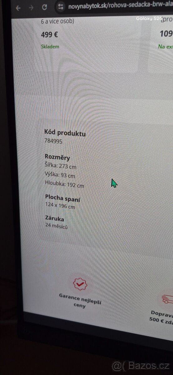 Rohová sedačka - levá - 5