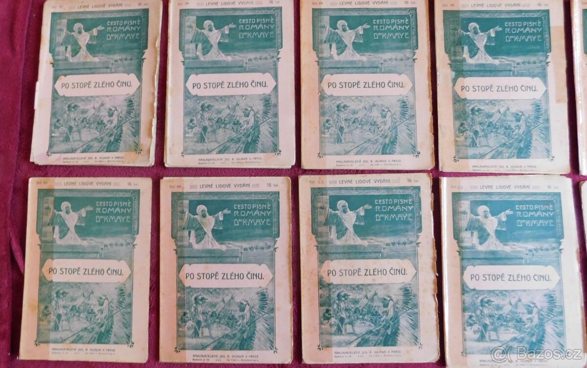 Karel may - 4 romány v sešitech, Vilímek 1908 - 5