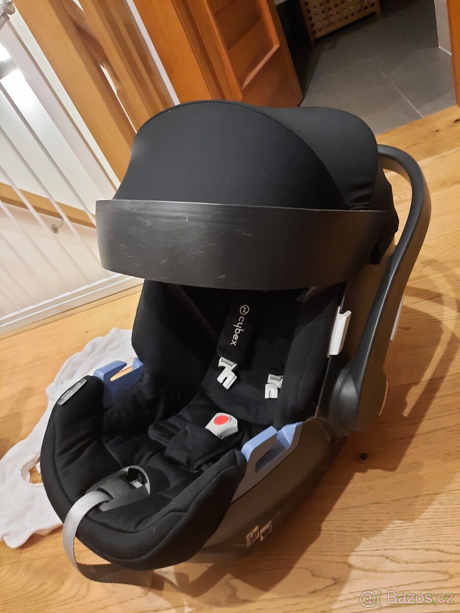 Prodám Cybex aton 5, vč základny + potah - 5