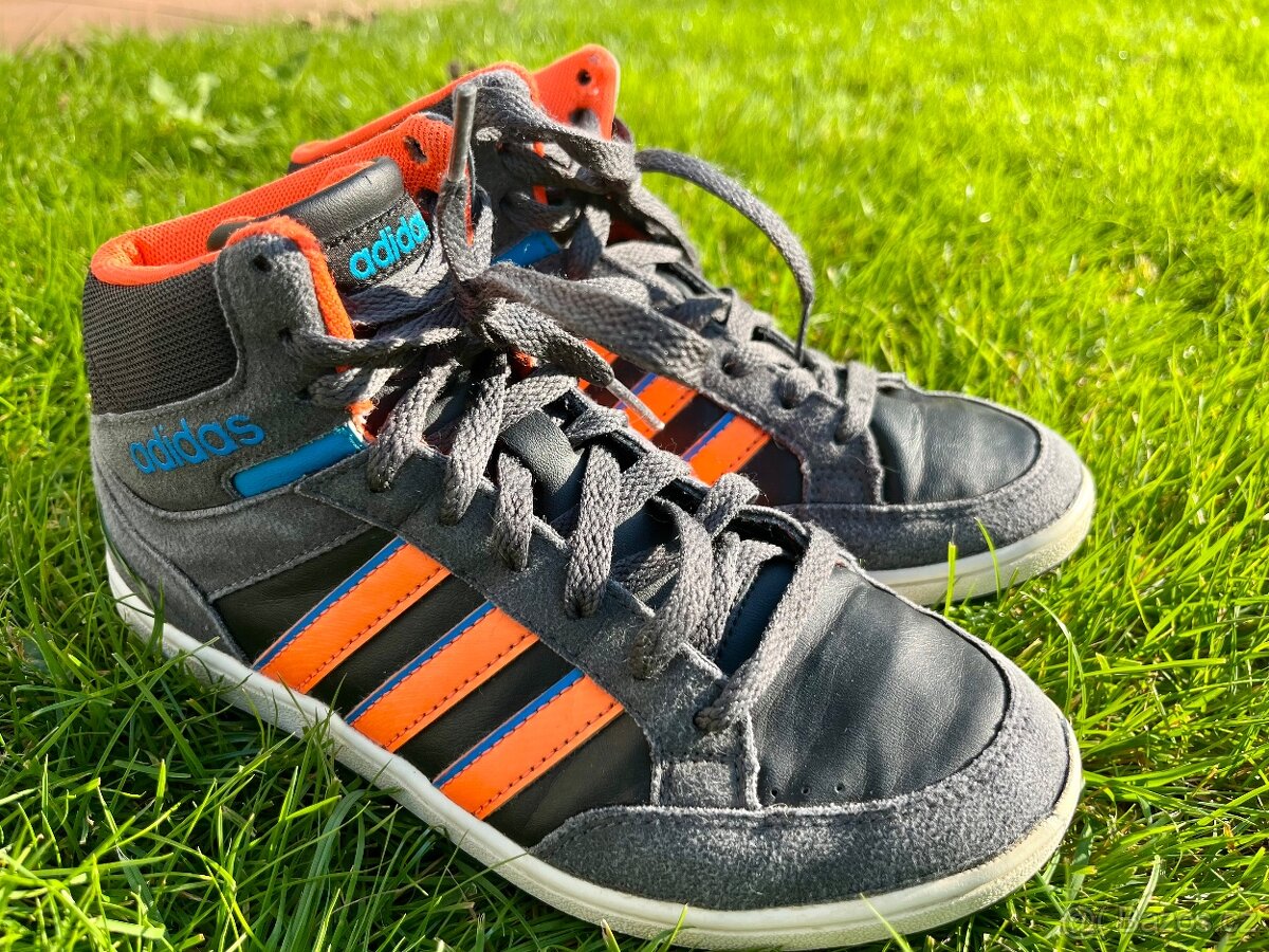 Klučičí tenisky/kotníkové boty vel.34 Adidas - 5
