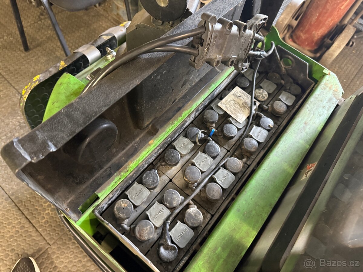 Vysokozdvižný vozík elektrický s přidzvyhem - 5