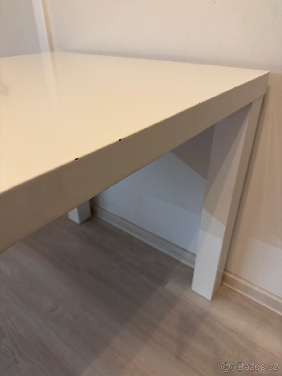 jídelní stůl bílý lakovaný - 5