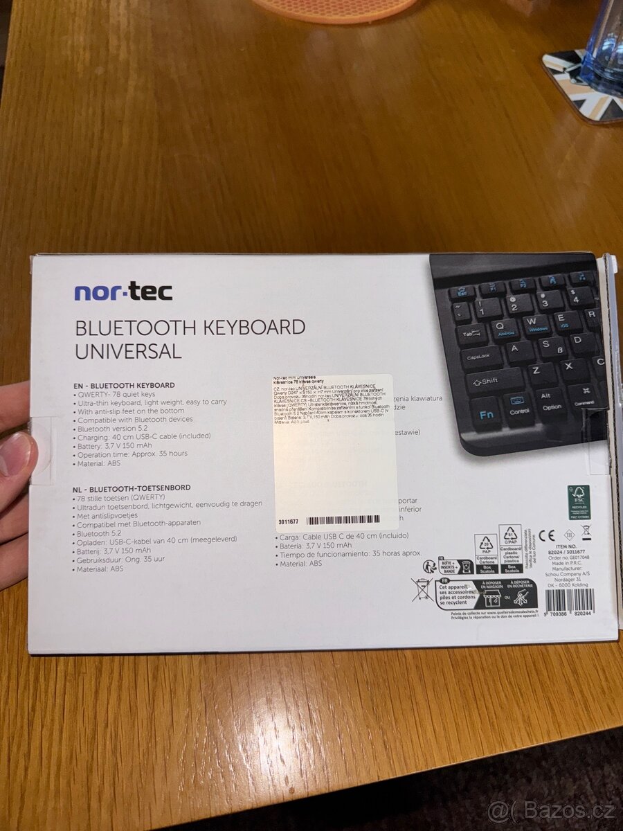 Klávesnice na Bluetooth - 5