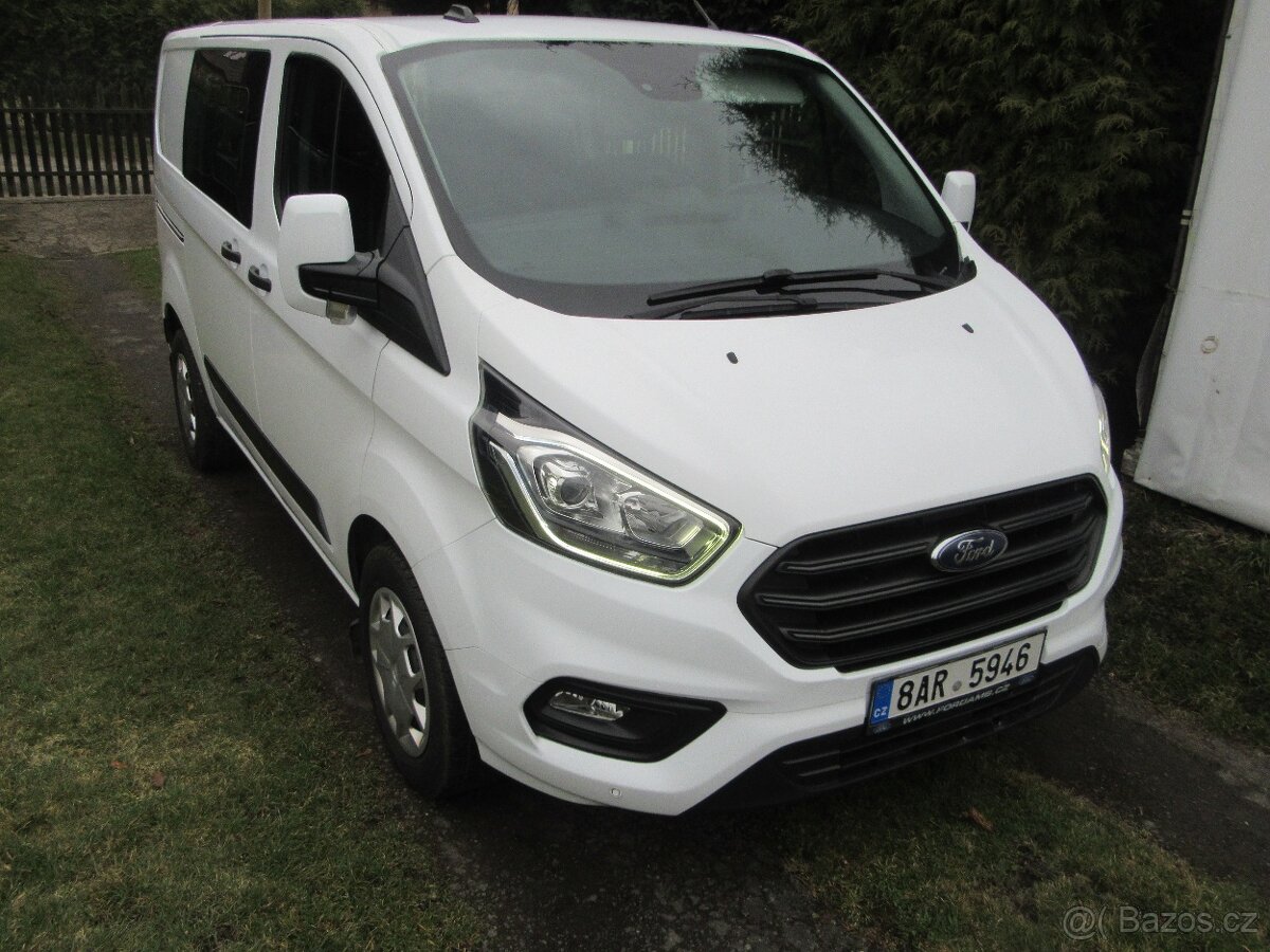 Ford custom 2.0 tdci 95kw r.v.2021 nový v čr.po 1.maj.6 míst - 5